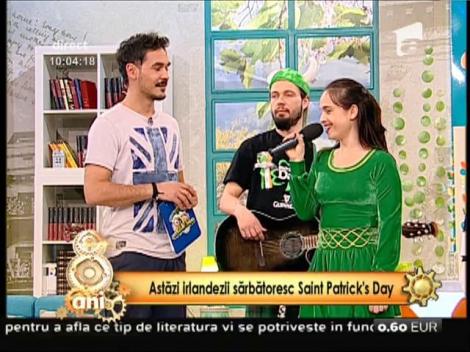 Astăzi irlandezii sărbătoresc Saint Patrick's Day! Irish Way & Live Band