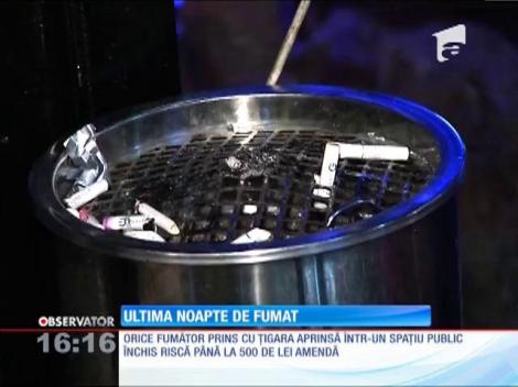 Ultimele petreceri pentru fumători