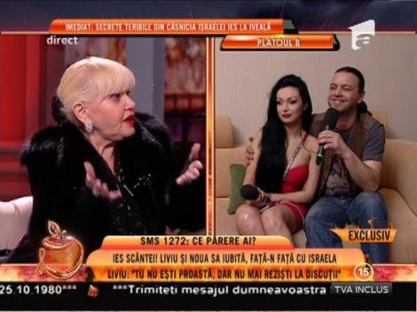 Liviu şi-a luat noua iubită în braţe, chiar sub privirile Israelei!