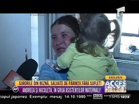 Surorilor din beznă, salvate de părinții fără suflet. Andreea și Nicoleta au fost încredințate unui asistent maternal