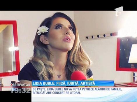 Lidia Buble s-a împăcat cu tatăl ei