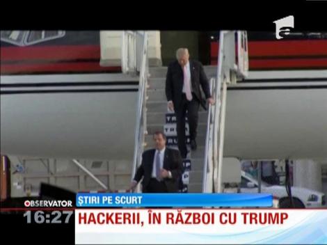 Hackerii de la Anonymous, în război lui Donald Trump