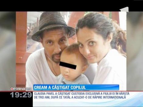 Cream a câştigat războiul pentru custodie deschis fostului iubit