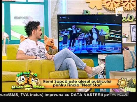 Remi Şapcă este alesul publicului pentru Finala "Next Star"