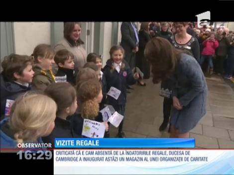 Ducesa de Cambridge, prezentă, din nou, la tot felul de evenimente