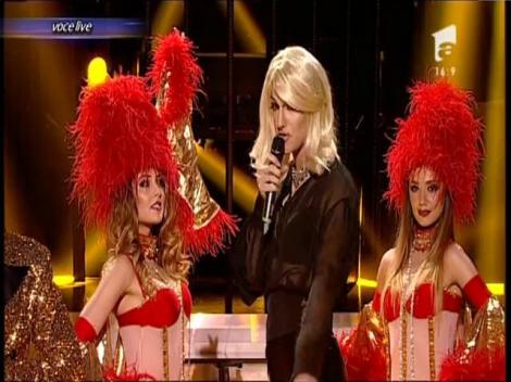 Liviu Teodorescu se transformă în Amanda Lear - "Copacabana"