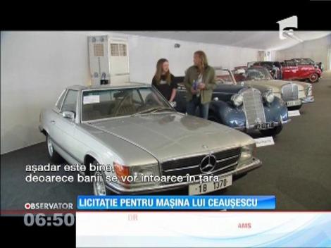 Licitație în Germania pentru mașina lui Ceaușescu