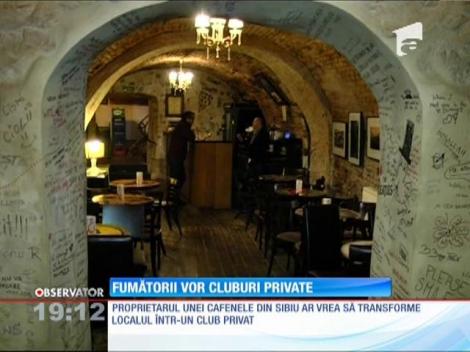 Fumătorii vor cluburi private