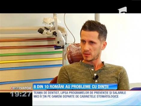 8 din 10 români au probleme grave cu dinții!