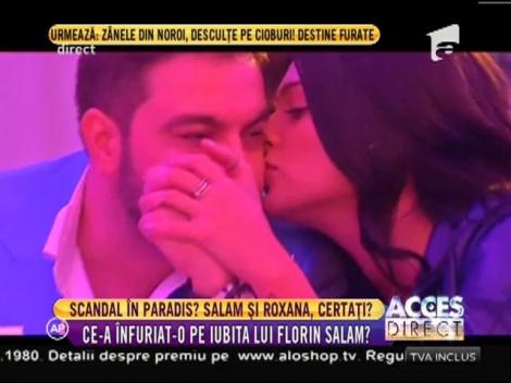 Probleme în Paradis! Discuții aprinse între Florin Salam și Roxana Dobre