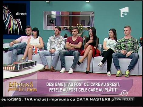 Fetele au făcut curățenie în casa băieților, chiar în ziua lor de odihnă!