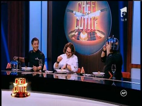 Chef Cătălin Scarlatescu este exasperat de preparat