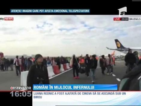 Fiica antrenorului Mircea Rednic era în aeroportul din Belgia în momentul atentatelor
