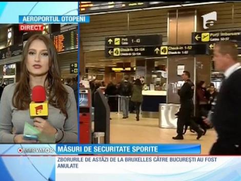 Cursa Bucureşti-Bruxelles a fost redirecţionată către aeroportul din Amsterdam