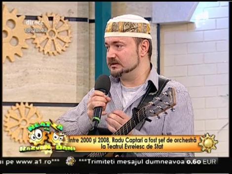 Radu Captari, interpret, compozitor şi dirijor, a terminat renumitul liceu "Gheorghe Asachi" din Chişinău