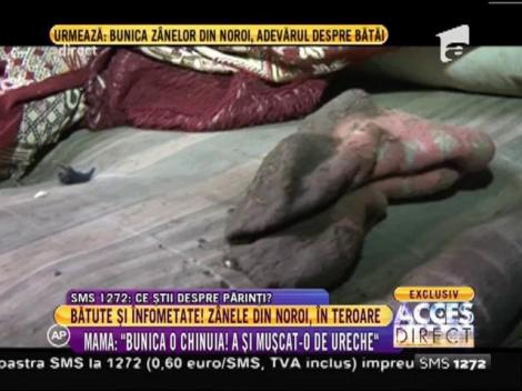 Mama zânelor din noroi: "Una dintre fetele mele a fost mușcată și bătută de bunică!"