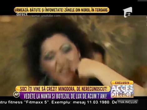 Iată cum arăta Minodora în urmă cu șapte ani!