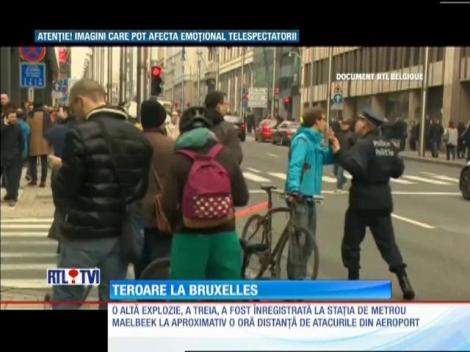 Teroare la Bruxelles! Zeci de morți în urma mai multor atacuri teroriste