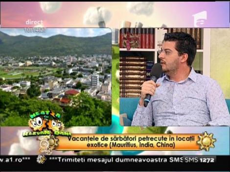 Vacanţele de sărbători pot fi petrecute în locaţii exotice ca Mauritius, India sau China