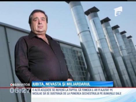 Nicoleta Tomcea, partenera de viaţă a lui Ioan Niculae, a aflat că este inculpat în dosarul "Gaze Ieftine"