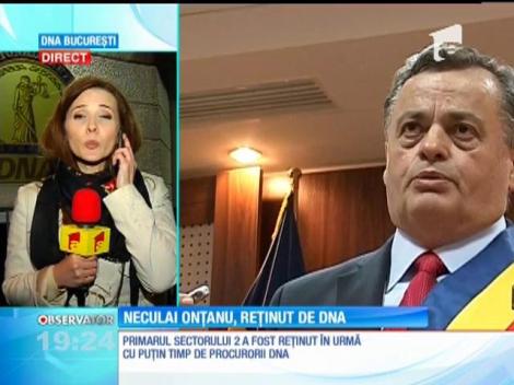 Neculai Onţanu, primarul sectorului 2, reţinut de procurorii DNA
