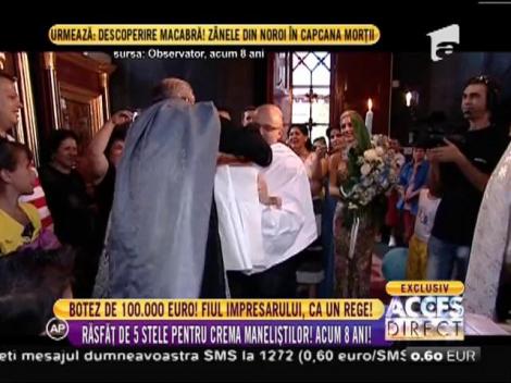 Botez de 100.000 de euro! Răsfăţ de cinci stele pentru crema maneliştilor, în 2008!
