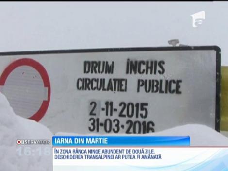 Iarna în toată regula în mai multe zone din țară. Ce surprize ne rezervă vremea
