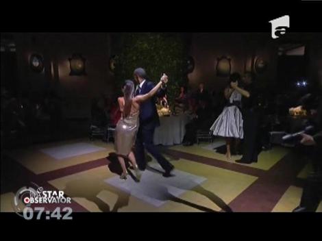 Familia Obama, show pe ringul de dans