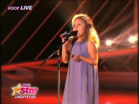 Lacrimi de fericire pe scena ”Next Star”. Delia a cântat o melodie care îți ajunge direct la inimă