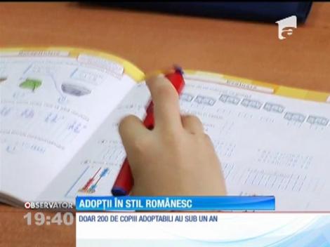 Schimbarea legii adopţiei ridică semne de întrebare
