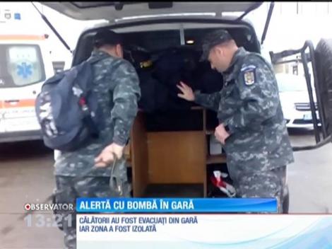 Alertă cu bombă în gara din Constanţa