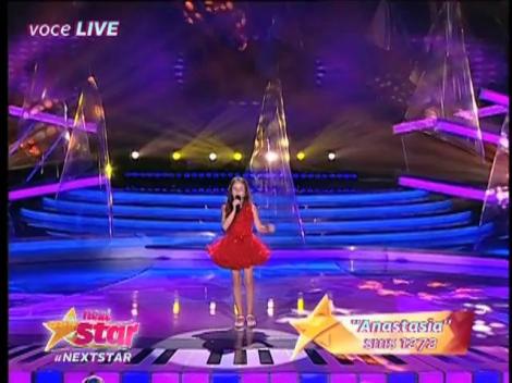 Un moment emoționant: Toți tăticii sunt în lacrimi! Anastasia face o dedicație muzicală celei mai importante persoane din viața ei