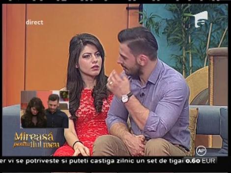 Adriana, către Valentin: "Folosești niște cuvinte de te doare mintea!"