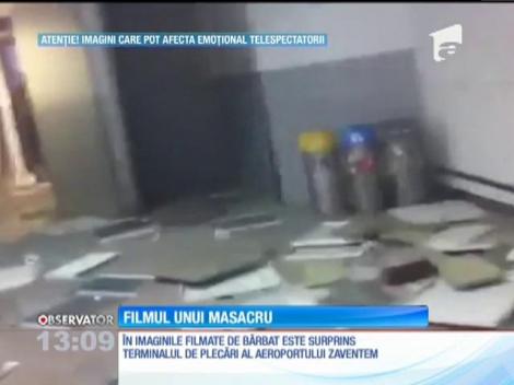 Imagini şocante! Filmul groazei din aeroportul Zaventem, Bruxelles