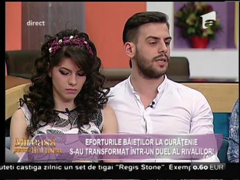 Eforturile băieților la curățenie s-au transformat într-un duel al rivalilor!