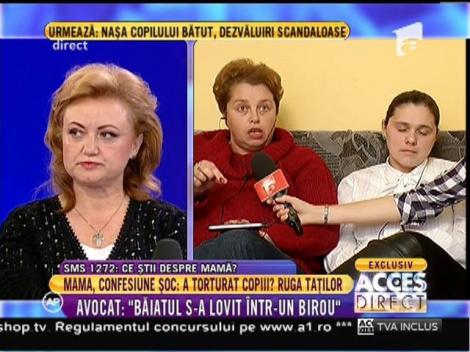 Mama acuzată de agresiune: "Nu l-am bătut, i-am dat doar o palmă!"