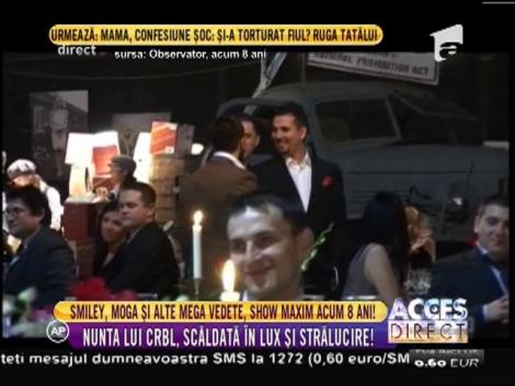 Nunta lui CRBL din 2008, scăldată în lux și strălucire!