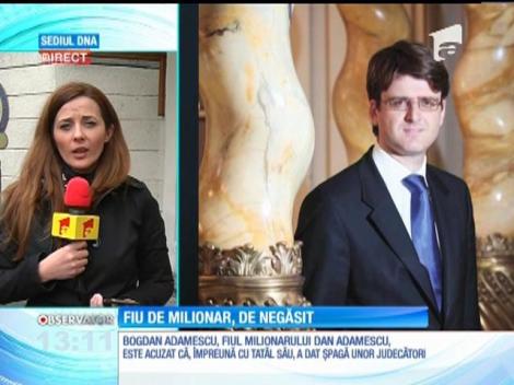 Bogdan Adamescu, fiul milionarului Dan Adamescu, acuzat că a dat şpagă unor judecători