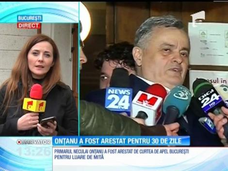 Primarul Neculai Onţanu a fost arestat pentru 30 de zile
