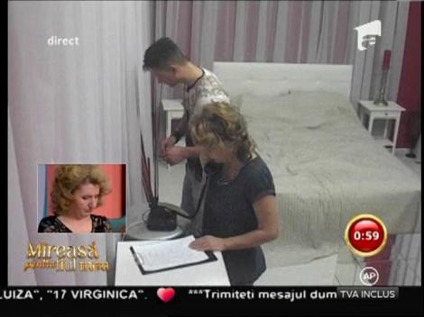 De Buna Vestire, concurenţii au vorbit prin telefon cu familile lor!