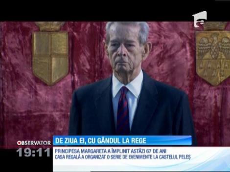 Principesa Margareta şi-a sărbătorit astăzi ziua de naştere la Castelul Peleş