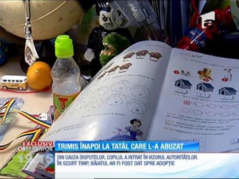 O mamă şi-a răpit propriul copil ca să scape de abuzurile tatălui