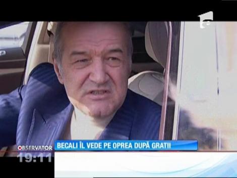 Gigi Becali i-a transmis un mesaj lui Gabriel Oprea