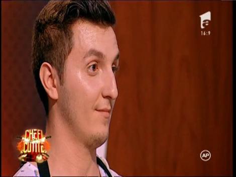 Andrei Laurențiu i-a &icirc;ndulcit pe chefi. Sorin Bontea: &rdquo;Sunt cu ochii pe tine&rdquo;