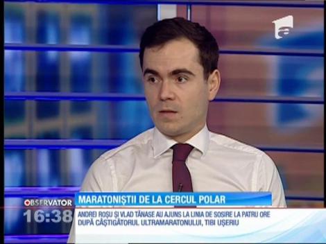 Andrei Roşu şi Vlad Tănase au reuşit să parcurgă 566 de kilometri la temperaturi de -50 de grade celsius