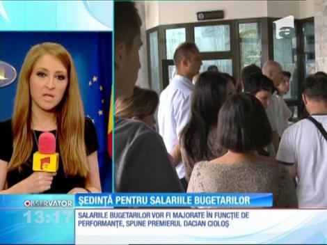 Bugetarii află ce modificări salariale le-a pregătit premierul