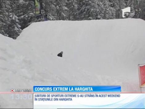 Ultima etapă a Campionatului Naţional de Slopestyle s-a desfășurat în Harghita