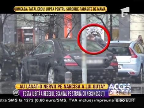 Face scandal, în plină stradă, cu necunoscuți! Narcisa a lui Guță pare mai furioasă ca niciodată!