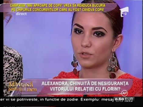 Ochii Alexandrei, inundaţi de lacrimi de bucurie la vederea chipurilor celor dragi!