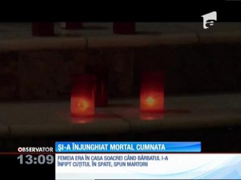 Un tânăr din Roman şi-a înjunghiat mortal cumnata însărcinată